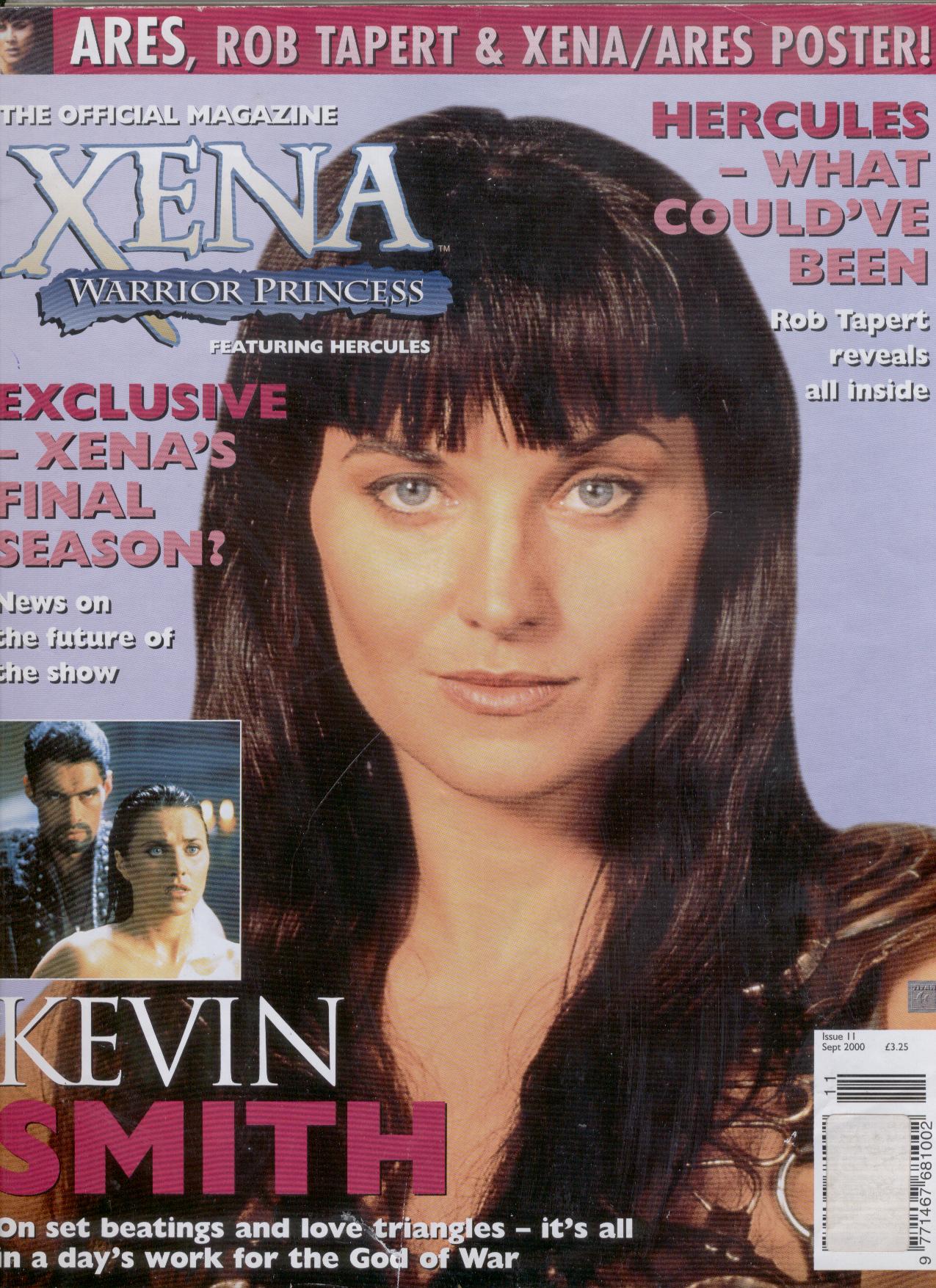 Xena Warrior Princess официальный журнал сентябрь 2002